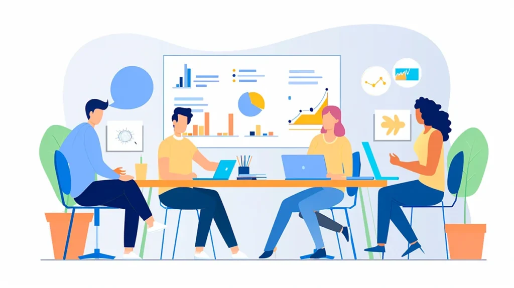 Business Meeting Digital Technology