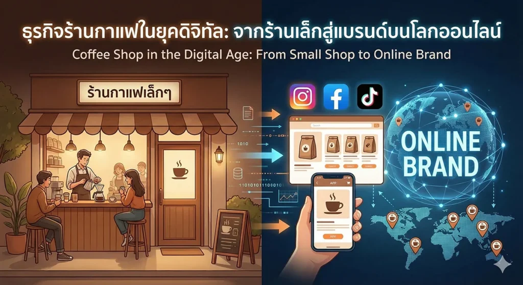 ธุรกิจร้านกาแฟในยุคดิจิทัล